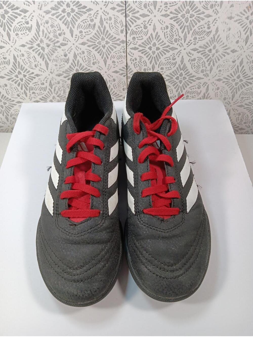 Adidas Soccer Cleats Shoes Size 5 Kids Youth Goletto VI FG  Black/White/Red
